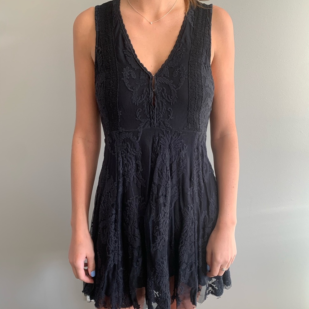 Black free people dress